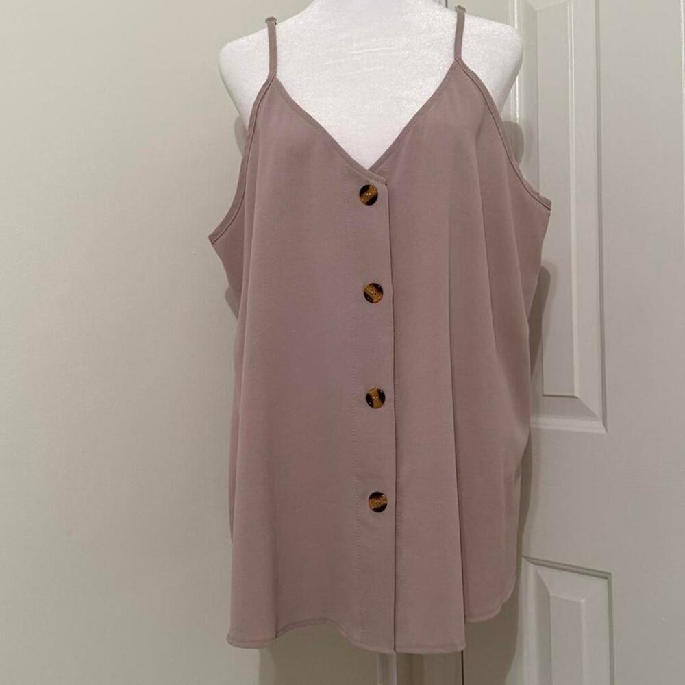 Button Tank Top